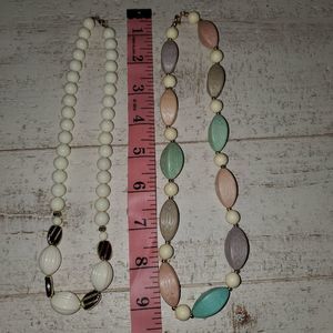 4/$20 Lot of 2 Chunky Necklaces